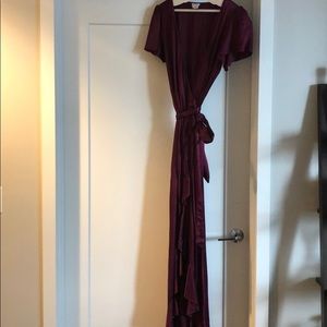 BHLDN “Phoebe” / Ghost London / Size L, Bordeaux